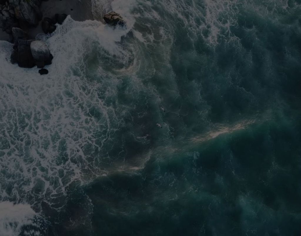 Background image of the sea